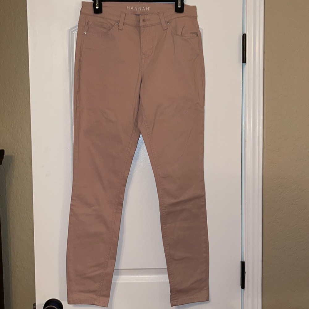EUC Hannah jeans in pastel pink